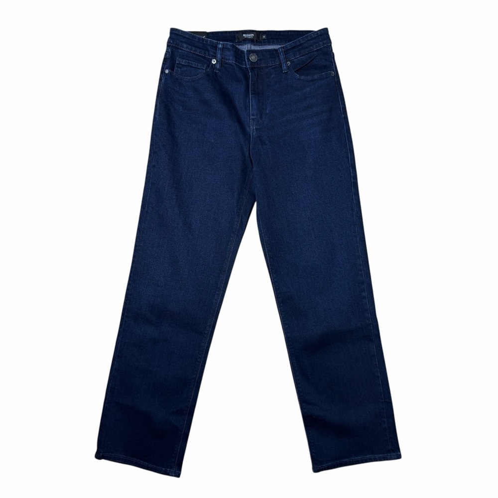 Hudson Dark Wash Straight Leg Denim Jeans Womens 8/29